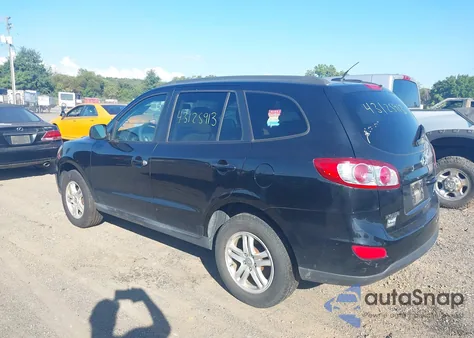2011 Hyundai Santa Fe Gls from USA, damaged, VIN 5XYZGDAB3BG077131